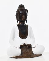"Stillness Spoken" Cast Brass Buddha Ornament