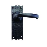 “The Aston” Latch Handles Finished In Black “The Aston” Latch Handles Finished In Black