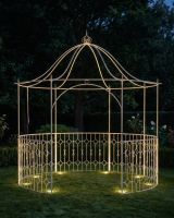 "The Countess" Gazebo ai illustration at night "The Countess" Gazebo ai illustration at night