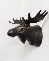 "The Great North" Moose Head Wall Art