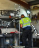 "The Proposal" Recycled Metal Sculpture "The Proposal" Recycled Metal Sculpture