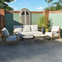 "The Sorrento" Five Seater Garden Lounge Furniture Set