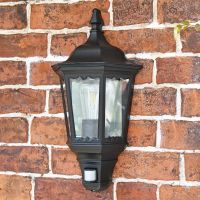 “Twembrook” PIR Sensor Wall Lantern in Situ on a Brick Wall “Twembrook” PIR Sensor Wall Lantern in Situ on a Brick Wall