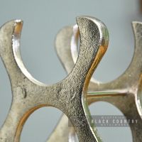 Close-up of the Antique Nickel Finish