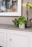 A 30mm Individual Polished Nickel Beehive Cabinet Knob Shown Mounted on a Wooden Cabinet