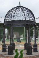 "Deluxe Calistas Acropolis" Cast Iron Gazebo