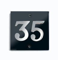 Acrylic modern House Number Signs