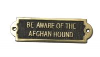 Afghan Houd Beware of the Dog Signs Afghan Houd Beware of the Dog Signs