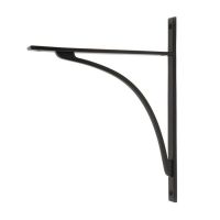 Aged Bronze "Appleton" Traditional Arched Shelf Bracket - 314mm x 250mm