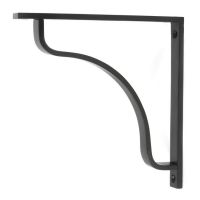 Aged Bronze "Arch-Way" Modern Shelf Bracket - 200mm x 200mm