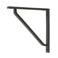 Aged Bronze "Emmanuel" Modern Shelf Bracket - 150mm x 150mm