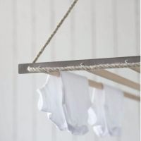 Beech Wood Kitchen Hanging Air Dryer Close-Up