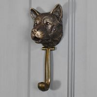 Akita Door Knocker in Situ