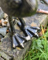 Close up of sculpture"s feet Close up of sculpture"s feet