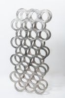 "Fickle Moon" Aluminium Wine Bottle Holder "Fickle Moon" Aluminium Wine Bottle Holder