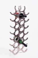"Carnaby Lane" Aluminium Wine and Bottle Holder