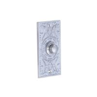 “Anderson” Satin Chrome Rectangle Pattern Bell Push