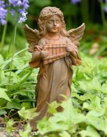 Cast Iron Angel Garden Statue Cast Iron Angel Garden Statue