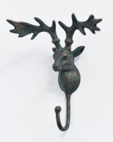 Verdigris Elk Hook Verdigris Elk Hook
