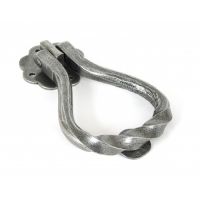 "Annora" Pewter Pear Shaped Door Knocker "Annora" Pewter Pear Shaped Door Knocker