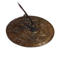 Antique Brass Sundial