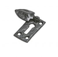 Antique Black Iron "Arrow Head" Sliding Keyhole Cover Antique Black Iron "Arrow Head" Sliding Keyhole Cover