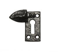 Antique Black Iron "Arrow Head" Sliding Keyhole Cover Antique Black Iron "Arrow Head" Sliding Keyhole Cover