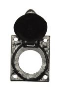 Antique Black Iron Cylinder Latch Cover Antique Black Iron Cylinder Latch Cover