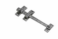 Antique Black Malleable Iron Suffolk Thumb Latch Set  Antique Black Malleable Iron Suffolk Thumb Latch Set
