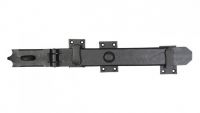 Antique Black Wrought Iron Locking Bar
