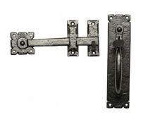 Antique Blacksmith Style Door Latch Set Antique Blacksmith Style Door Latch Set