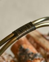 Close-Up of Antique Brass Handle