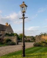 Antique Brass Dorchester Lamp Post & Lantern Set 3.7m dkgital illustration Antique Brass Dorchester Lamp Post & Lantern Set 3.7m dkgital illustration