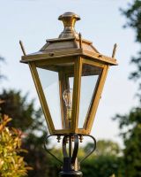 Antique Brass Dorchester Lantern 70cm Digital Illustration Antique Brass Dorchester Lantern 70cm Digital Illustration
