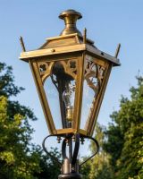 Antique Brass Gothic Lantern 60cm Digital Illustration Antique Brass Gothic Lantern 60cm Digital Illustration