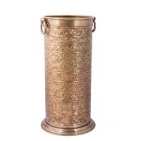 Polished Brass Ornate Umbrella Stand Polished Brass Ornate Umbrella Stand