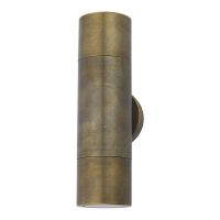 Spotlight Cylinder Wall Light Created From a Antique Brass Spotlight Cylinder Wall Light Created From a Antique Brass