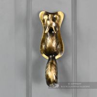 Antique Brass Squirrel door knocker Antique Brass Squirrel door knocker
