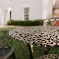 Close up of Table & Table Leg 