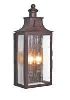“Hulmcroft” Wrought Iron Twin Bulb Wall Lantern