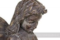 Antique Bronze Woodland Fairy Sculpture Antique Bronze Woodland Fairy Sculpture