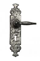 "Shiredale" Antique Cast Iron Lever Handles with Key Hole "Shiredale" Antique Cast Iron Lever Handles with Key Hole