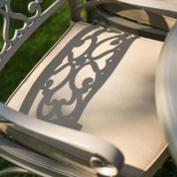 Close-up of the Complimentary Cushions on the Chair