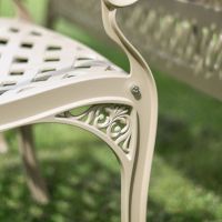 Traditional Fleur-de-lys Pattern on the Legs of the Chairs