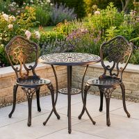 Antique Copper "Brooksby" Two Seater Furniture Set digital illustration