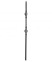 "Enfield" Double Basket Stair Spindle in an Antique Copper Finish