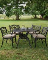 Antique Copper "Henley" Four Seater Furniture Set with cushions