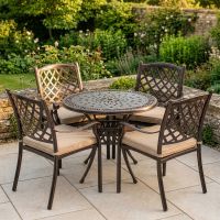 Antique Copper "Swinley" Four Seater Furniture Set digital illustration