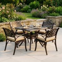 Antique Copper "Kelston" Four Seater Furniture Set digital illustration