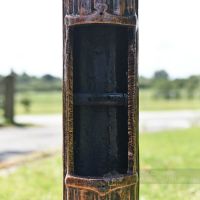 Antique Copper Ornate Street Light Inspection Chamber